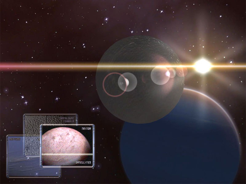 Neptune Observation 3D Screensaver screenshot